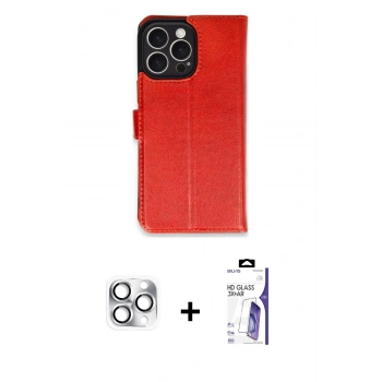 MARSİLYAN™- iPhone 16 Pro Max Kılıf Siluet Işık Serisi - Siyah Bilvis 3X AR HD Cam Ekran Koruyucu + Pers Alüminyum Kamera Lens - GS