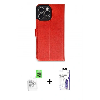 MARSİLYAN™- iPhone 16 Pro Max Kılıf Siluet Işık Serisi - Siyah Bilvis 3X AR HD Cam Ekran Koruyucu + Raze Metal Kamera Lens - BZ
