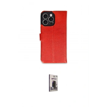 MARSİLYAN™- iPhone 16 Pro Max Kılıf Siluet Işık Serisi - Siyah Bilvis Hayalet Cam Ekran Koruyucu