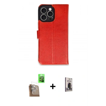 MARSİLYAN™- iPhone 16 Pro Max Kılıf Siluet Işık Serisi - Siyah Bilvis Hayalet Cam Ekran Koruyucu + Raze Metal Kamera Lens - CLTM