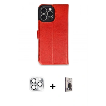 MARSİLYAN™- iPhone 16 Pro Max Kılıf Siluet Işık Serisi - Siyah Bilvis Hayalet Cam Ekran Koruyucu + Pers Alüminyum Kamera Lens - GS