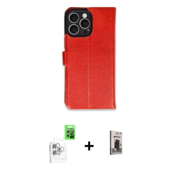 MARSİLYAN™- iPhone 16 Pro Max Kılıf Siluet Işık Serisi - Siyah Bilvis Hayalet Cam Ekran Koruyucu + Raze Metal Kamera Lens - BZ
