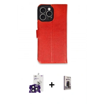 MARSİLYAN™- iPhone 16 Pro Max Kılıf Siluet Işık Serisi - Siyah Bilvis Hayalet Cam Ekran Koruyucu + Bilvis Titan Kamera Lens - SH