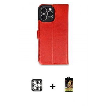 MARSİLYAN™- iPhone 16 Pro Max Kılıf Siluet Işık Serisi - Siyah Buffer Cam Ekran Koruyucu + PVD Metal Kamera Lens - GS