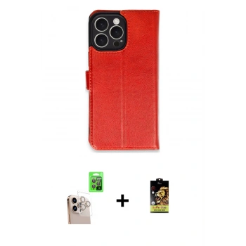 MARSİLYAN™- iPhone 16 Pro Max Kılıf Siluet Işık Serisi - Siyah Buffer Cam Ekran Koruyucu + Raze Metal Kamera Lens - NLGY