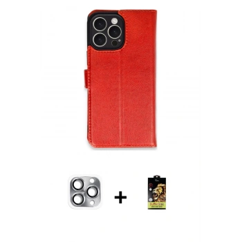MARSİLYAN™- iPhone 16 Pro Max Kılıf Siluet Işık Serisi - Siyah Buffer Cam Ekran Koruyucu + Pers Alüminyum Kamera Lens - GI