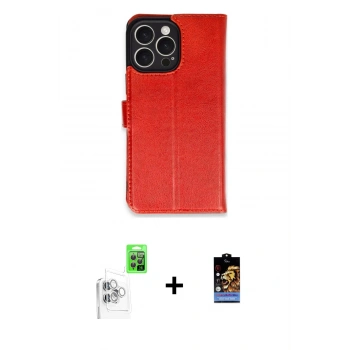 MARSİLYAN™- iPhone 16 Pro Max Kılıf Siluet Işık Serisi - Siyah Buffer Hayalet Cam Ekran Koruyucu + Raze Metal Kamera Lens - BZ
