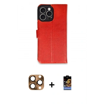 MARSİLYAN™- iPhone 16 Pro Max Kılıf Siluet Işık Serisi - Siyah Buffer Hayalet Cam Ekran Koruyucu + Pers Alüminyum Kamera Lens - CLTM