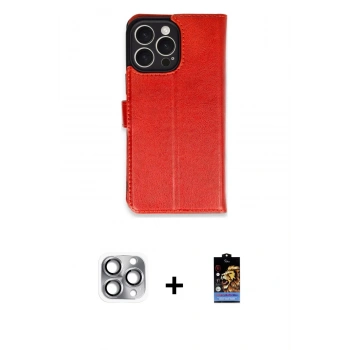 MARSİLYAN™- iPhone 16 Pro Max Kılıf Siluet Işık Serisi - Siyah Buffer Hayalet Cam Ekran Koruyucu + Pers Alüminyum Kamera Lens - GI