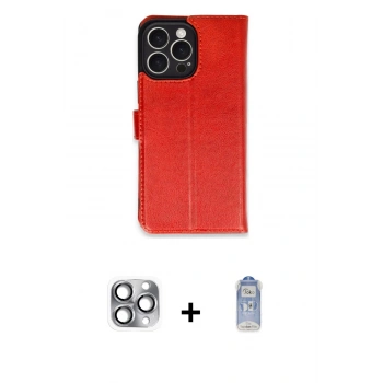 MARSİLYAN™- iPhone 16 Pro Max Kılıf Siluet Işık Serisi - Siyah Joko Magic 5D Cam + Pers Alüminyum Kamera Lens - GI