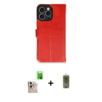 MARSİLYAN™- iPhone 16 Pro Max Kılıf Siluet Işık Serisi - Siyah Joko Magic 5D Hayalet Cam + Raze Metal Kamera Lens - NLGY