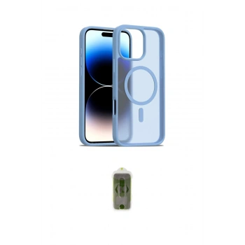 MARSİLYAN™- iPhone 16 Pro Max Kılıf Siluet Minimal Prime - Siyah Joko Magic 5D Hayalet Cam