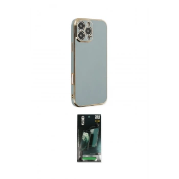 MARSİLYAN™- iPhone 16 Pro Max Kılıf Yankı Serisi - Siyah 360 Mat Full Body Arka Koruyucu