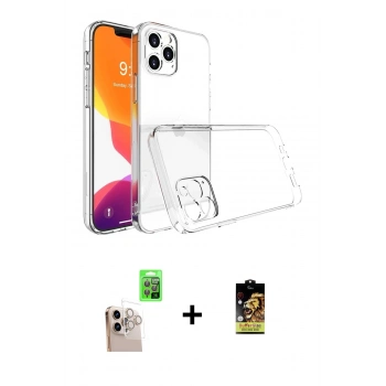 MARSİLYAN™- iPhone 16 Pro Max Kılıf Zirve Doku - Siyah Buffer Cam Ekran Koruyucu + Raze Metal Kamera Lens - NLGY