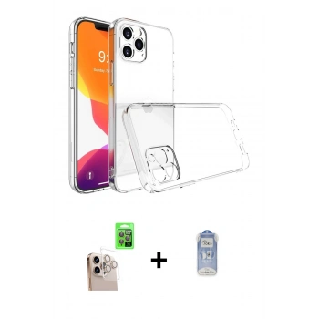 MARSİLYAN™- iPhone 16 Pro Max Kılıf Zirve Doku - Siyah Joko Magic 5D Cam + Raze Metal Kamera Lens - NLGY