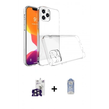 MARSİLYAN™- iPhone 16 Pro Max Kılıf Zirve Doku - Siyah Joko Magic 5D Cam + Bilvis Titan Kamera Lens - TMGI