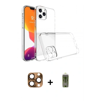 MARSİLYAN™- iPhone 16 Pro Max Kılıf Zirve Doku - Siyah Joko Magic 5D Hayalet Cam + Pers Alüminyum Kamera Lens - CLTM