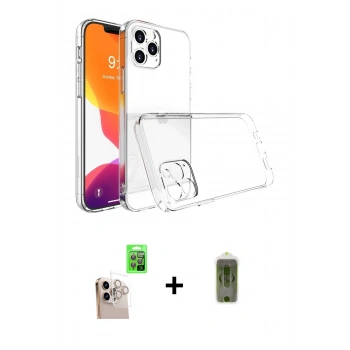 MARSİLYAN™- iPhone 16 Pro Max Kılıf Zirve Doku - Siyah Joko Magic 5D Hayalet Cam + Raze Metal Kamera Lens - NLGY