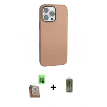 MARSİLYAN™- iPhone 16 Pro Max Kılıf Zirve Modern Prime - Siyah Joko Magic 5D Hayalet Cam + Raze Metal Kamera Lens - CLTM