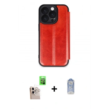 MARSİLYAN™- iPhone 16 Pro Max Kılıf Zirve Yansıma Serisi - Siyah Joko Magic 5D Cam + Raze Metal Kamera Lens - NLGY