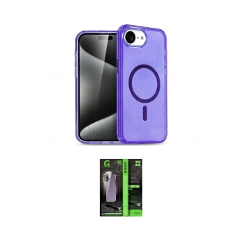 MARSİLYAN™- iPhone 16E Kılıf Nova Asil Prime - Şeffaf 360 Full Body Arka Koruyucu