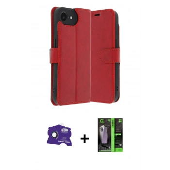 MARSİLYAN™- iPhone 16E Kılıf Siluet Işık Serisi - Şeffaf 360 Full Body Arka Koruyucu + Bilvis Titan Kamera Lens - RW