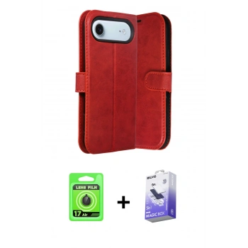 MARSİLYAN™- iPhone 17 Air Kılıf Siluet Işık Serisi - Siyah Bilvis 5in1 5D Magic Hayalet Cam Ekran Koruyucu + Raze Metal Kamera Lens - SH