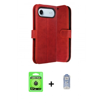 MARSİLYAN™- iPhone 17 Air Kılıf Siluet Işık Serisi - Siyah Joko Magic 5D Cam + Raze Metal Kamera Lens - SH