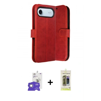 MARSİLYAN™- iPhone 17 Air Kılıf Siluet Işık Serisi - Siyah Joko Magic 5D Hayalet Cam + Bilvis Titan Kamera Lens - GS
