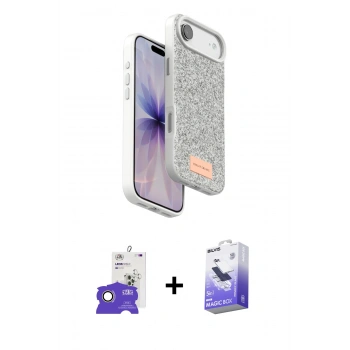 MARSİLYAN™- iPhone 17 Air Kılıf Vadi Klasik Serisi - Siyah Bilvis 5in1 5D Magic Hayalet Cam Ekran Koruyucu + Bilvis Titan Kamera Lens - GD