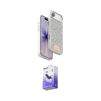 MARSİLYAN™- iPhone 17 Air Kılıf Vadi Klasik Serisi - Siyah Bilvis 5in1 5D Magic Hayalet Cam Ekran Koruyucu