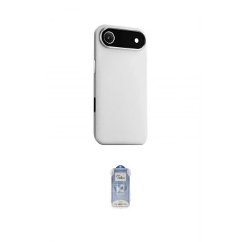 MARSİLYAN™- iPhone 17 Air Kılıf Zirve Modern Prime - Siyah Joko Magic 5D Cam