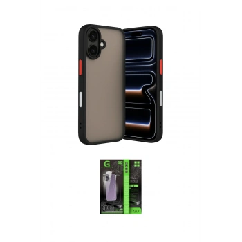 MARSİLYAN™- iPhone 17 Kılıf Ahenk Çizgi Serisi - Şeffaf 360 Full Body Arka Koruyucu