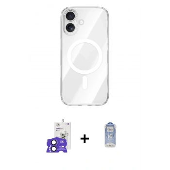 MARSİLYAN™- iPhone 17 Kılıf Kutup Klasik Serisi - Siyah Joko Magic 5D Cam + Bilvis Titan Kamera Lens - SH