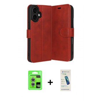 MARSİLYAN™- iPhone 17 Kılıf Siluet Işık Serisi - Şeffaf Pasifik Cam Ekran Koruyucu + Raze Metal Kamera Lens - GS