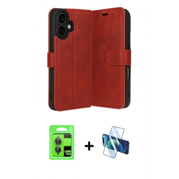 MARSİLYAN™- iPhone 17 Kılıf Siluet Işık Serisi - Siyah 3D Antistatik Seramik Nano Ekran Koruyucu + Raze Metal Kamera Lens - GI