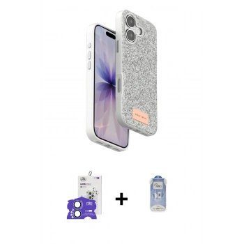 MARSİLYAN™- iPhone 17 Kılıf Vadi Klasik Serisi - Siyah Joko Magic 5D Cam + Bilvis Titan Kamera Lens - AKMI