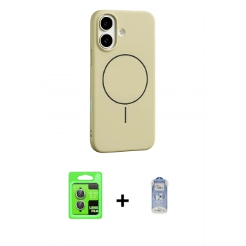 MARSİLYAN™- iPhone 17 Kılıf Yankı Form Serisi - Siyah Joko Magic 5D Cam + Raze Metal Kamera Lens - AKYL
