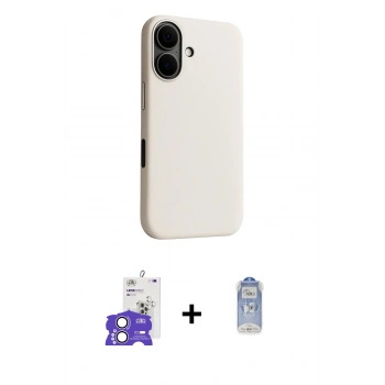 MARSİLYAN™- iPhone 17 Kılıf Zirve Modern Prime - Siyah Joko Magic 5D Cam + Bilvis Titan Kamera Lens - LA