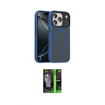 MARSİLYAN™- iPhone 17 Pro Kılıf Doruk Form Serisi - Şeffaf 360 Full Body Arka Koruyucu