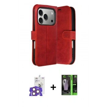 MARSİLYAN™- iPhone 17 Pro Max Kılıf Siluet Işık Serisi - Şeffaf 360 Full Body Arka Koruyucu + Bilvis Titan Kamera Lens - TU