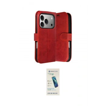 MARSİLYAN™- iPhone 17 Pro Max Kılıf Siluet Işık Serisi - Şeffaf Pasifik Cam Ekran Koruyucu