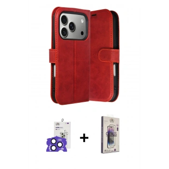 MARSİLYAN™- iPhone 17 Pro Max Kılıf Siluet Işık Serisi - Siyah Bilvis 3D Cam Ekran Koruyucu + Bilvis Titan Kamera Lens - LT