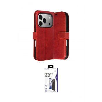 MARSİLYAN™- iPhone 17 Pro Max Kılıf Siluet Işık Serisi - Siyah Bilvis 3X AR Hayalet Cam Ekran Koruyucu
