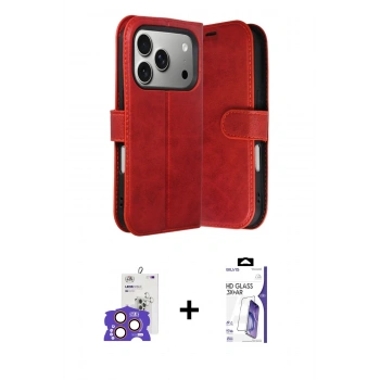 MARSİLYAN™- iPhone 17 Pro Max Kılıf Siluet Işık Serisi - Siyah Bilvis 3X AR HD Cam Ekran Koruyucu + Bilvis Titan Kamera Lens - TU