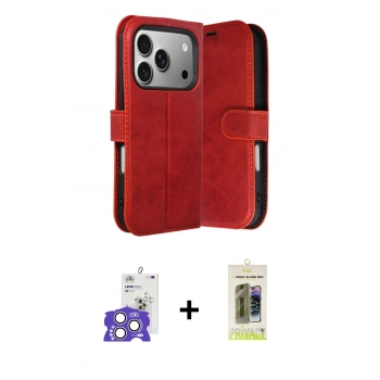 MARSİLYAN™- iPhone 17 Pro Max Kılıf Siluet Işık Serisi - Siyah Joko Magic 5D Hayalet Cam + Bilvis Titan Kamera Lens - GS