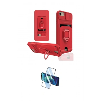 MARSİLYAN™- iPhone 6 Kılıf Vadi Form Prime - Beyaz 3D Antistatik Cam Ekran Koruyucu
