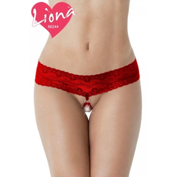 MARSİLYAN- İpli Büyük Beden Dantel Külot