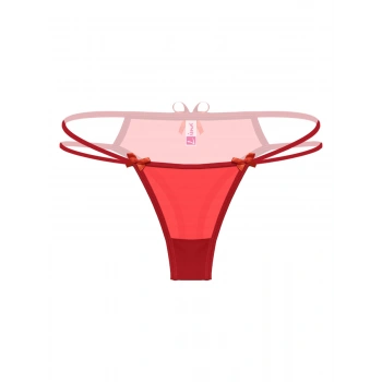 MARSİLYAN-- Kadın Fantezi Külot Kırmızı Renk