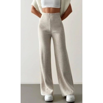 MARSiLYAN- Kadın Kaşkorse Bol Paça Pantolon